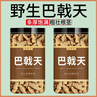 巴戟天中药材正品官方旗舰店野生250g巴戟肉抽芯泡水泡酒的功效