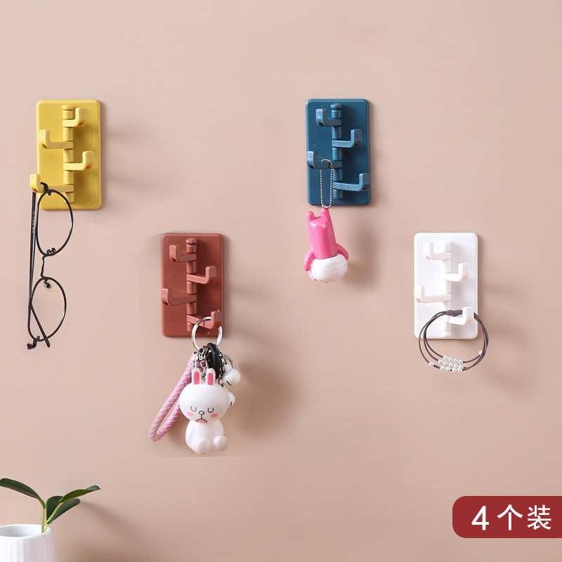 可旋转挂钩超强力墙面粘钩