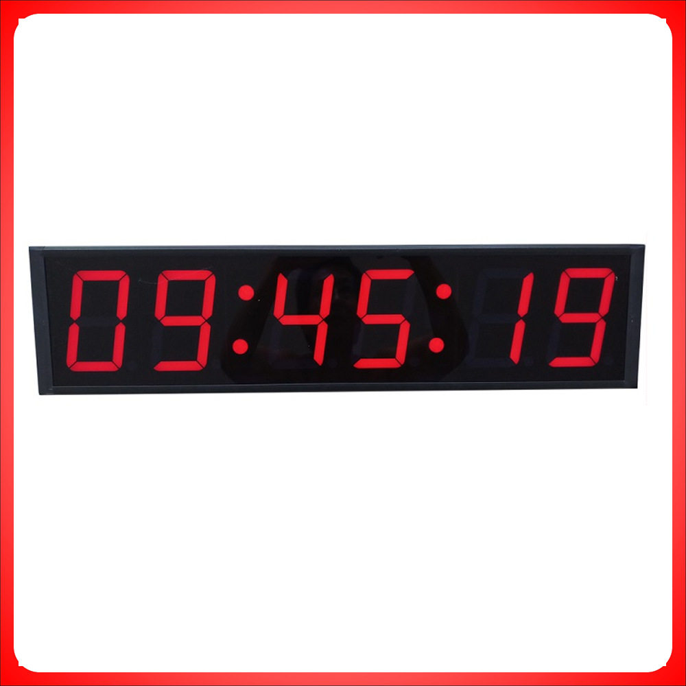 立显LED数字时钟显示屏|学校考场医院车站网络同步电子时间星期表