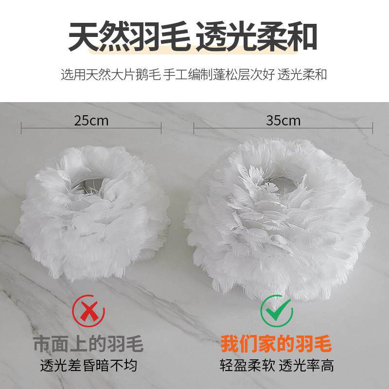法式奶油风落地灯客术厅卧室朵沙一发艺699设计感置物花床头柜台