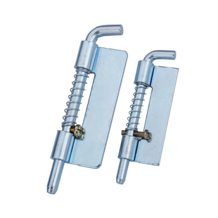 配电箱TK225弹簧插销螺丝固定款配电柜门插销铁皮柜焊接平板铰链