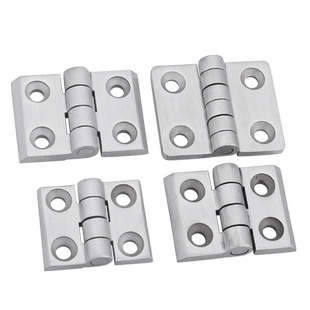 304不锈钢型材铰链3030/3040/4040/50铝型材合页配电箱电柜门折页