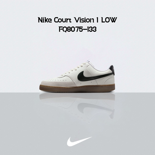 Nike Court Vision 1 LOW 低帮 板鞋 男女 白 FQ8075-133