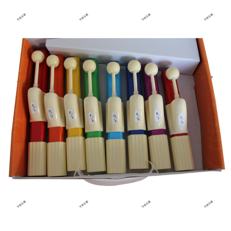 正品八音甩琴奥尔夫手钟儿童打击乐器专业8音摔琴奥尔夫音乐教学