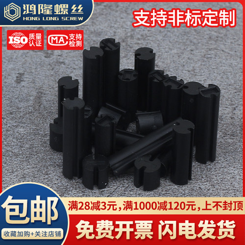 深圳现货黑色LED双坑隔离柱