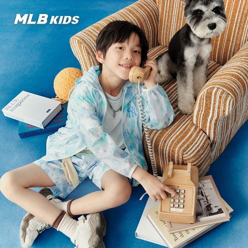 MLB儿童官方水彩老花防晒皮肤衣