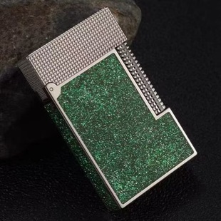 原装正品都柏特s.dubtnt朗声充气打火机沙金璀璨星河侧滑高端创意