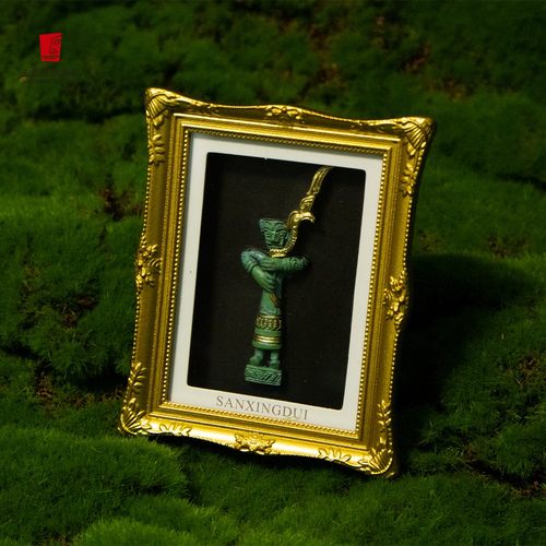 三星堆博物馆欧式立体冰箱贴