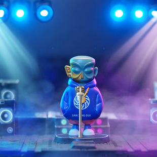 三星堆摇滚乐队三星堆博物馆盲盒潮玩摆件玩具送朋友闺蜜