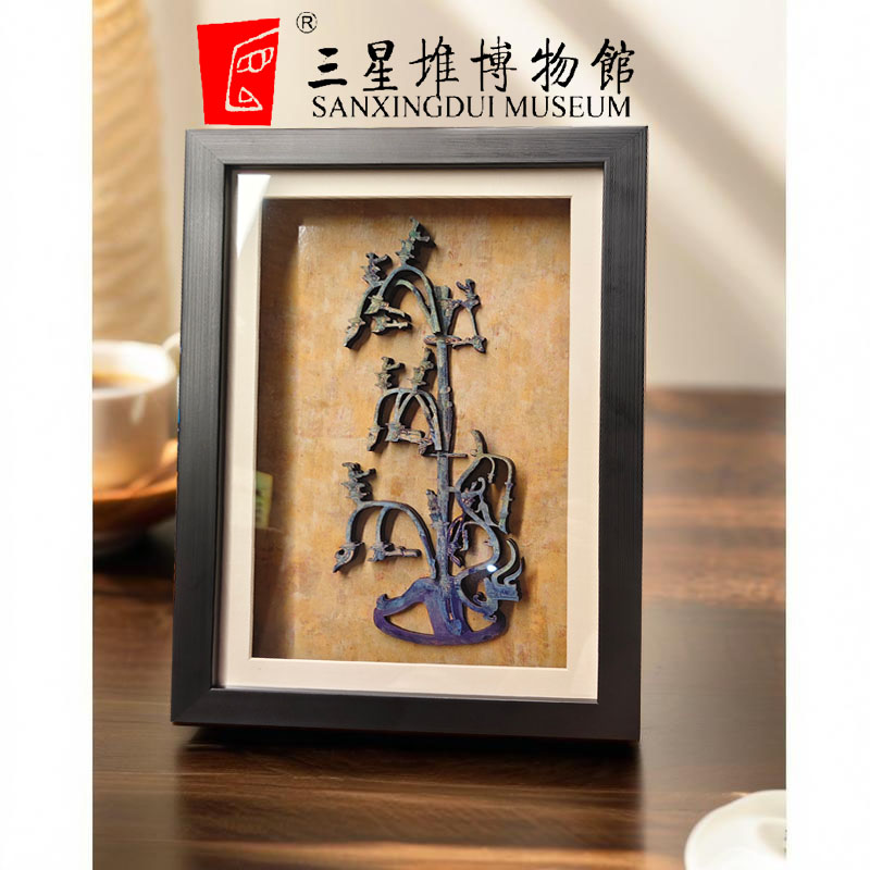 三星堆博物馆文创周边装饰画