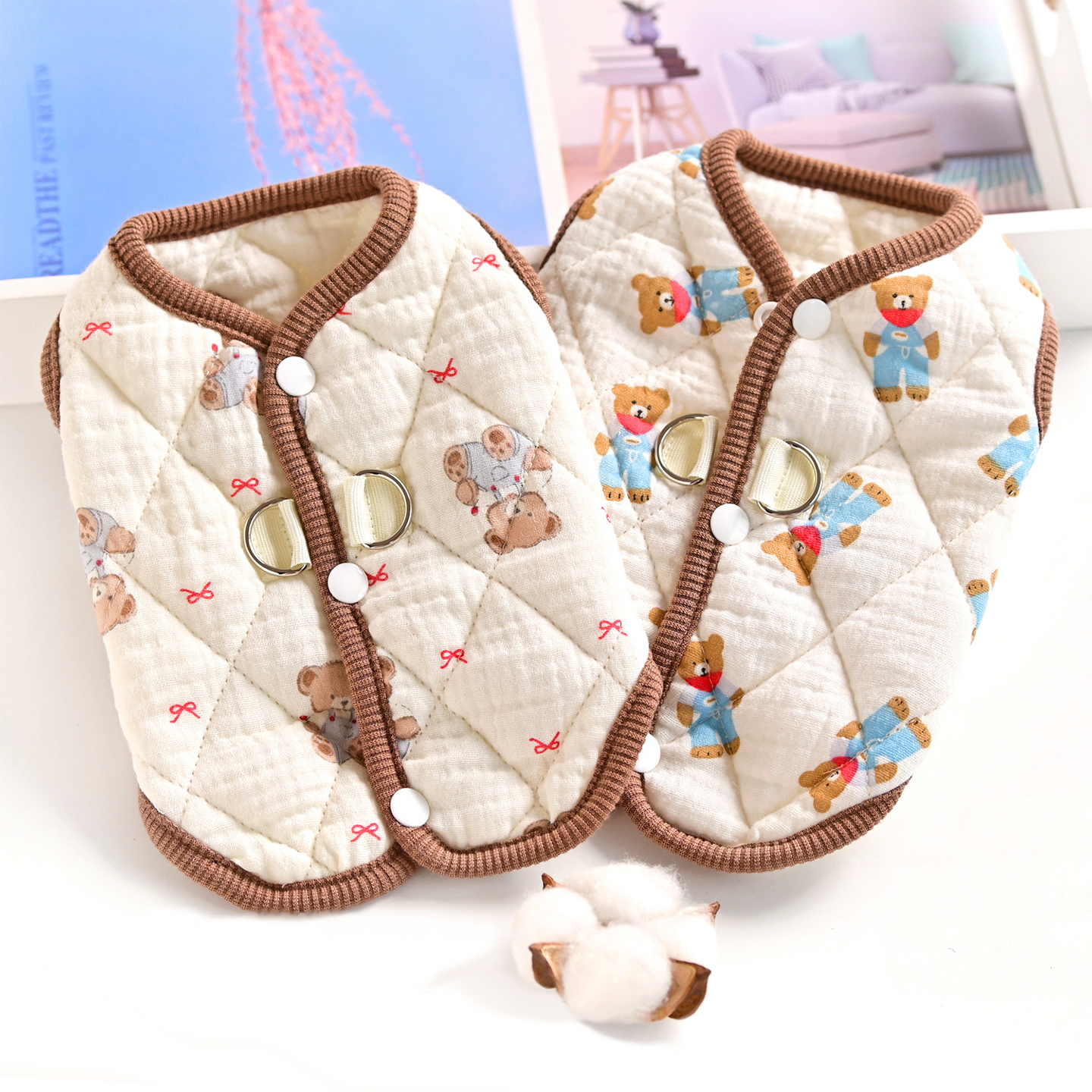 狗狗衣服冬装加厚宠物猫冬天马甲