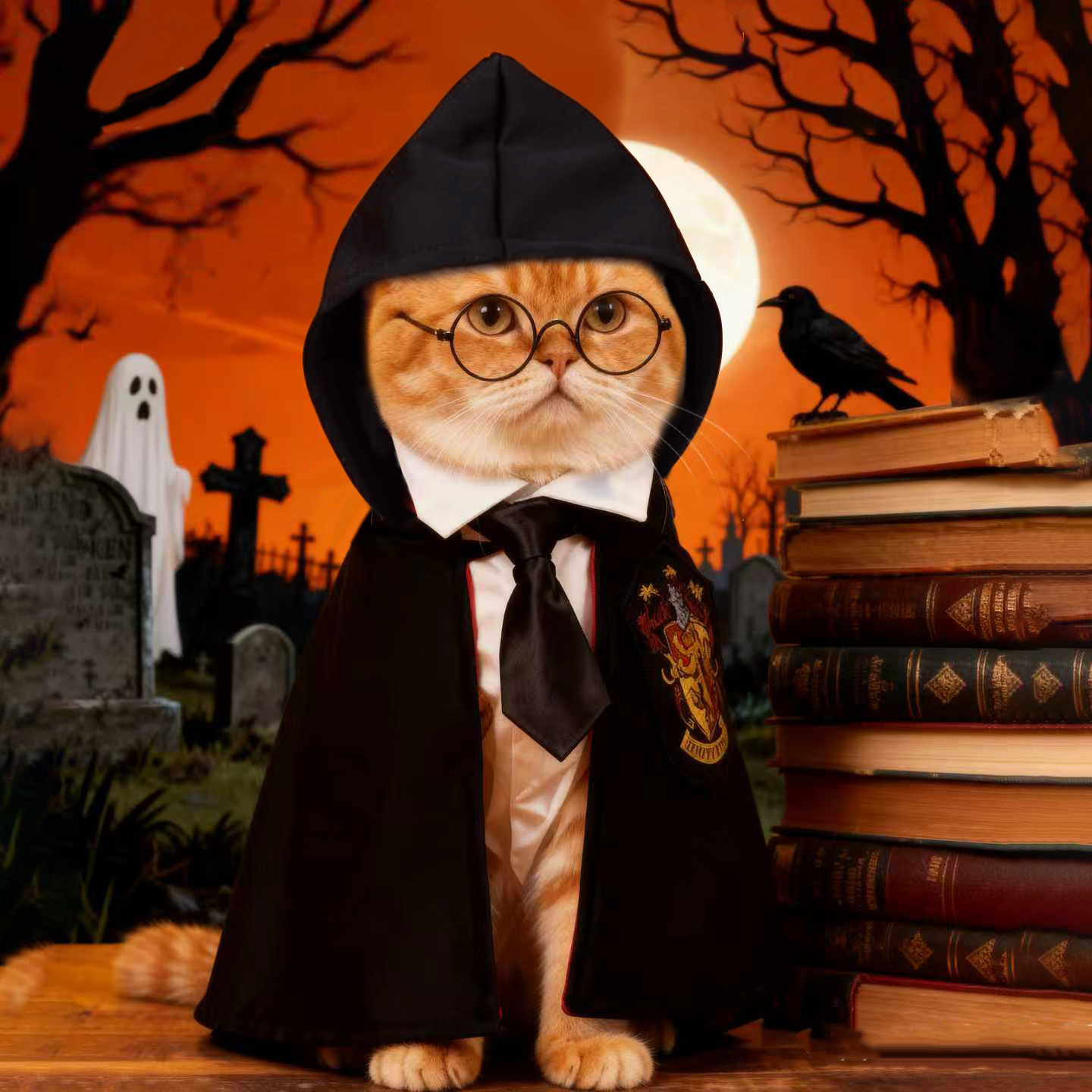 猫咪万圣节披风衣服宠物