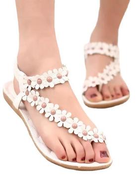 2018 summer women flat sandals ladies beach shoes 平跟凉鞋