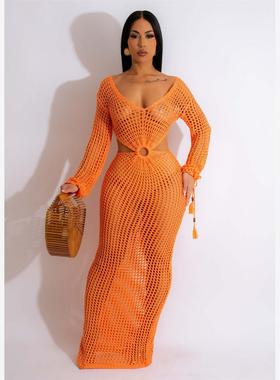 Summer Ladies Cover-Ups Bathing Suit Beach Wear 沙滩裙夏季裙