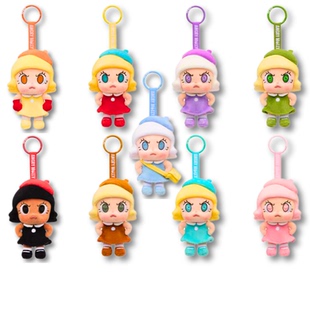 POPMART泡泡玛特Angry Molly心火怒放茉莉毛绒挂件盲盒赤火正品