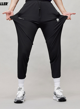 UH美式速干训练裤快速吸排汗科技面料跑步运动长裤高弹束脚篮球裤