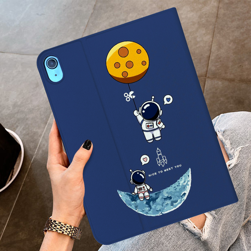 适用苹果iPad第5代平板保护套air2全包防摔2017六代A1822卡通a2602第9代8电脑10.2轻薄7TH硅胶软壳iPad10外壳