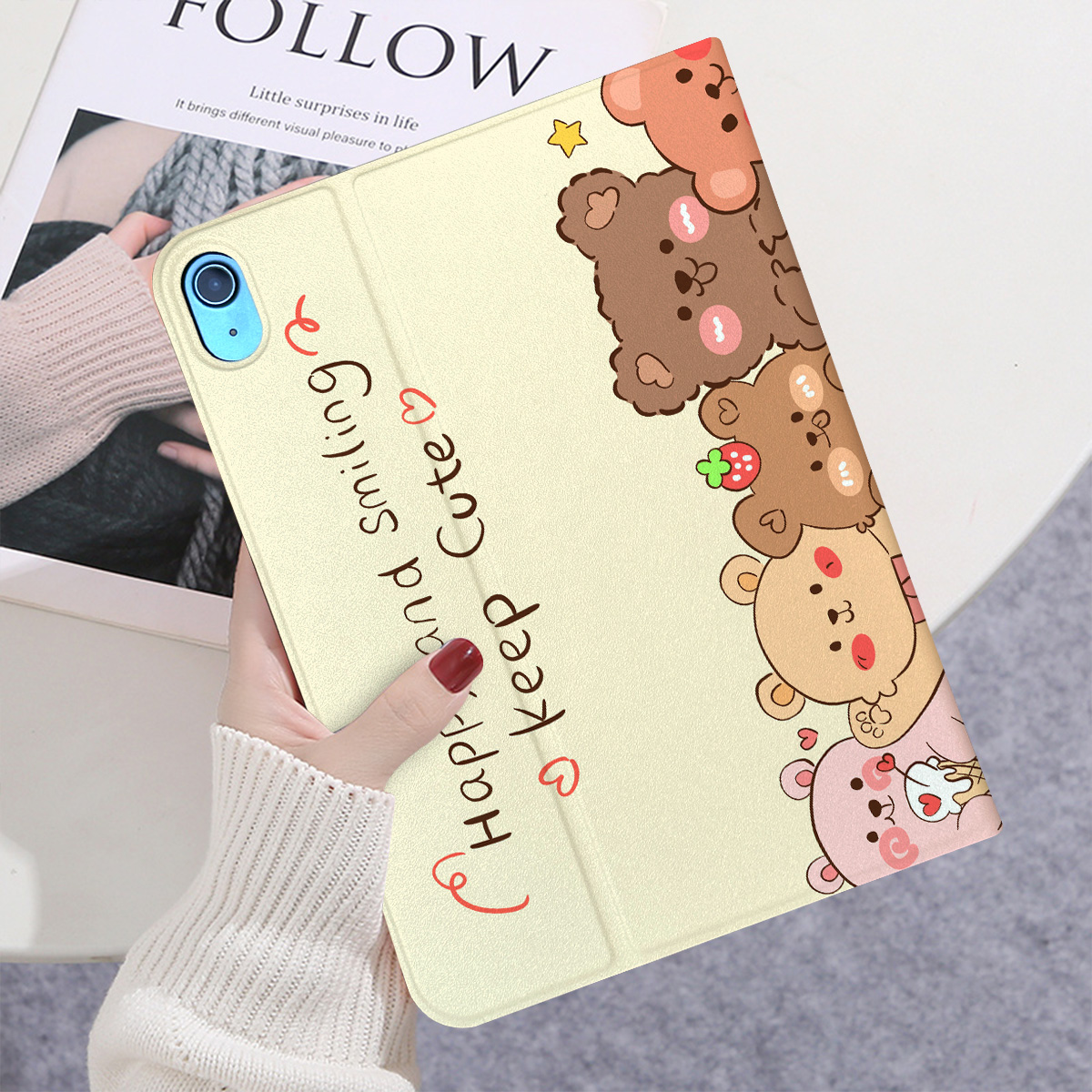 适用苹果iPad保护套2024新款mini7平板电脑air6保护壳防摔A2602第九代air2全包A1893五六七10TH卡通mini5外壳