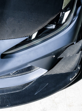 德国Vulcan Alpha 宝马M3 M4 G80 G81 G82 碳纤维风刀 前杠扰流板