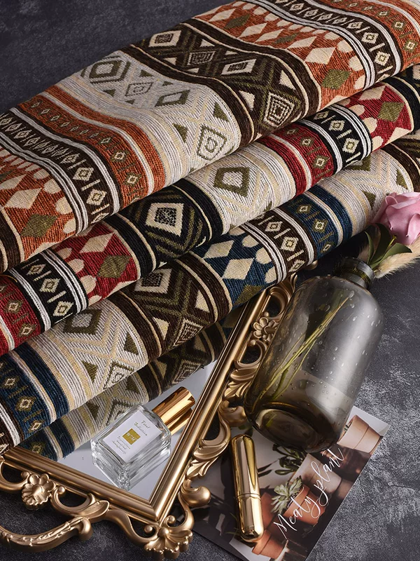 Sofa, luxurious non-slip cloth, increased thickness, boho style