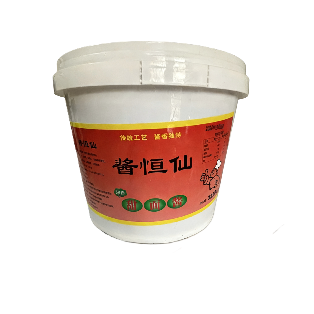 酱恒仙甜面酱升级款浓香型3.25kg/桶半成品