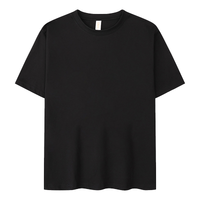 潮流落肩短袖t恤定制免费设计