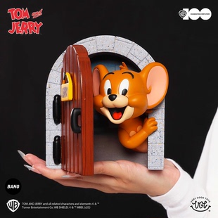 棒潮玩 猫和老鼠 杰瑞的家jerry 汤姆 可爱手办摆件装饰新年礼物