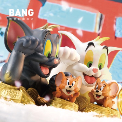 猫和老鼠迷你招财半胸像