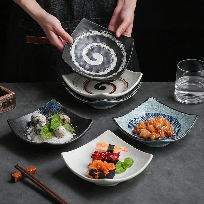 日式陶瓷特色餐厅寿司刺生沙拉小吃碗家用甜品碗创意网红日料餐具