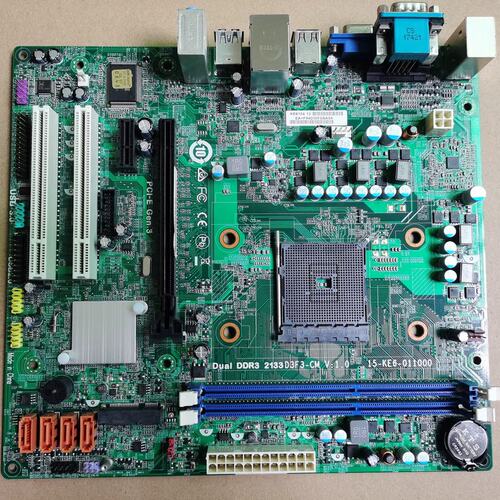 同方D3F3-CM 主板 DDR3内存 FM2 全集成板 带HDMI USB3.0接口议价