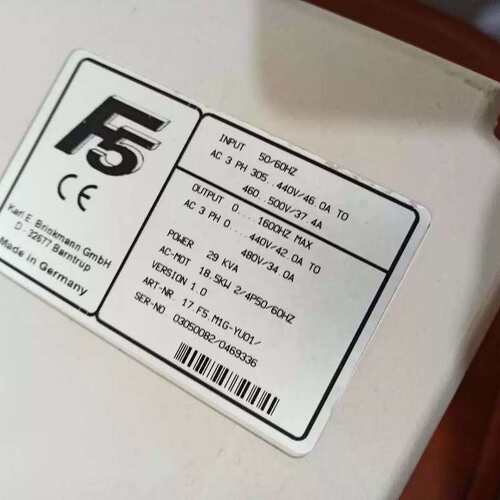 科比F5 变频器 17.F5.M1G-YU01 18.5KW 九五新 议价