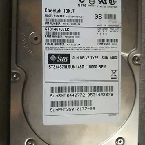 SUN XRB-SC1CA 540-6369 146G 10K SCSI硬盘议价