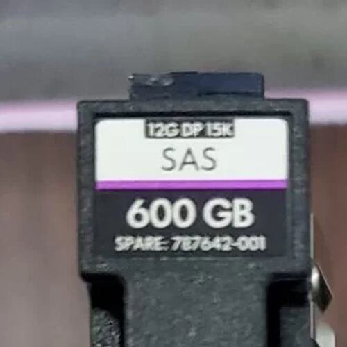 / 600GB 12G SAS 15K 2.5 J9F42A 787642-001 MSA存储硬盘议价
