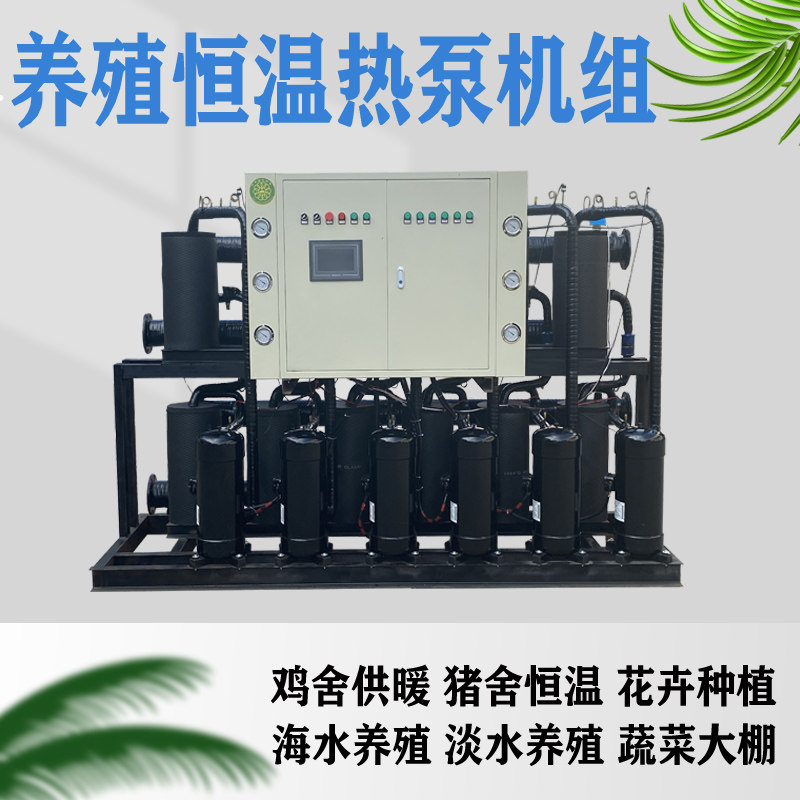 福建海水水产养殖繁殖淡水鳗鱼海水南美对虾恒温加热设备水源热泵