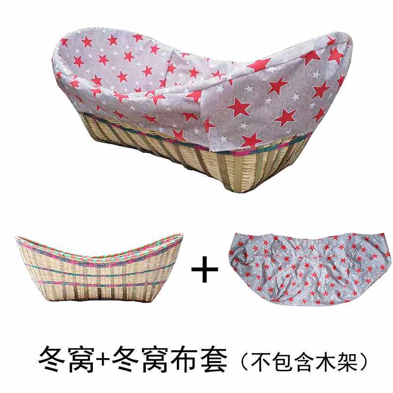 正品摇窝婴儿摇篮床传统老式竹篾摇篮床湖北农村老款实木婴儿床摇