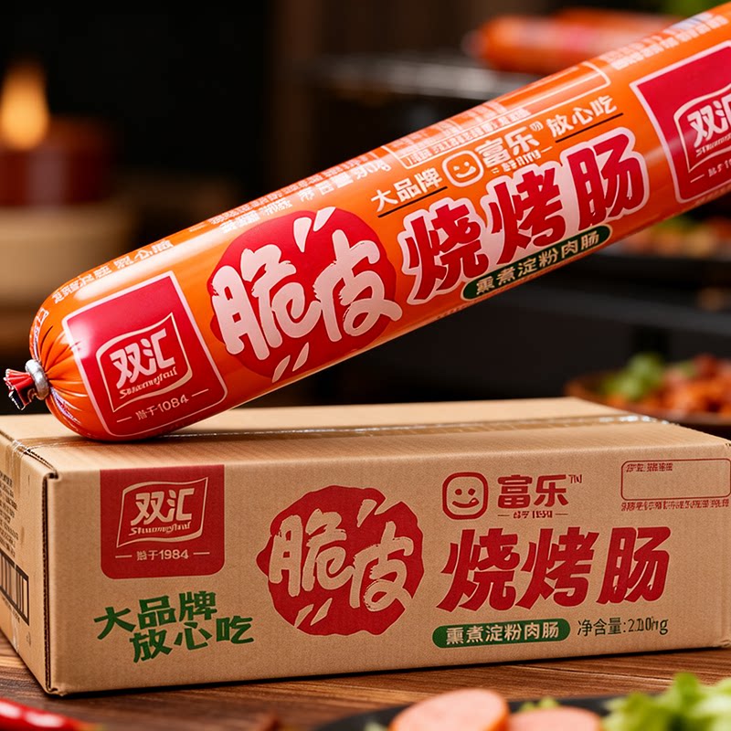 双汇脆皮烧烤肠散支大根烧烤肠