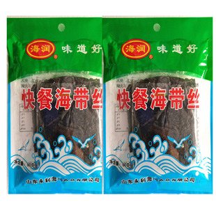 海润快餐海带丝60克老式干海带开袋即食凉拌烹炒香辣下饭菜袋装
