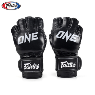 Fairtex 泰国菲尔泰斯FGV12 ONE手套MMA分指拳套训练搏击散打格斗
