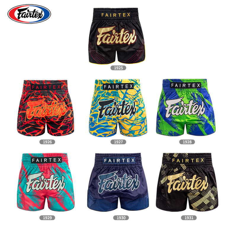 Fairtex 泰国菲尔泰斯泰拳短裤泰拳裤运动短裤比赛散打男女上新图片