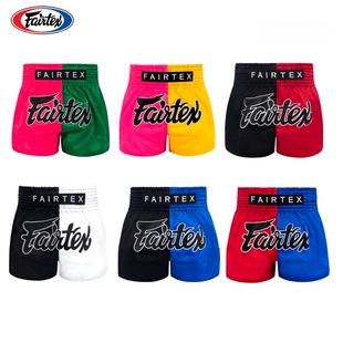 Fairtex 泰国菲尔泰斯泰拳短裤泰拳裤运动短裤比赛散打男女