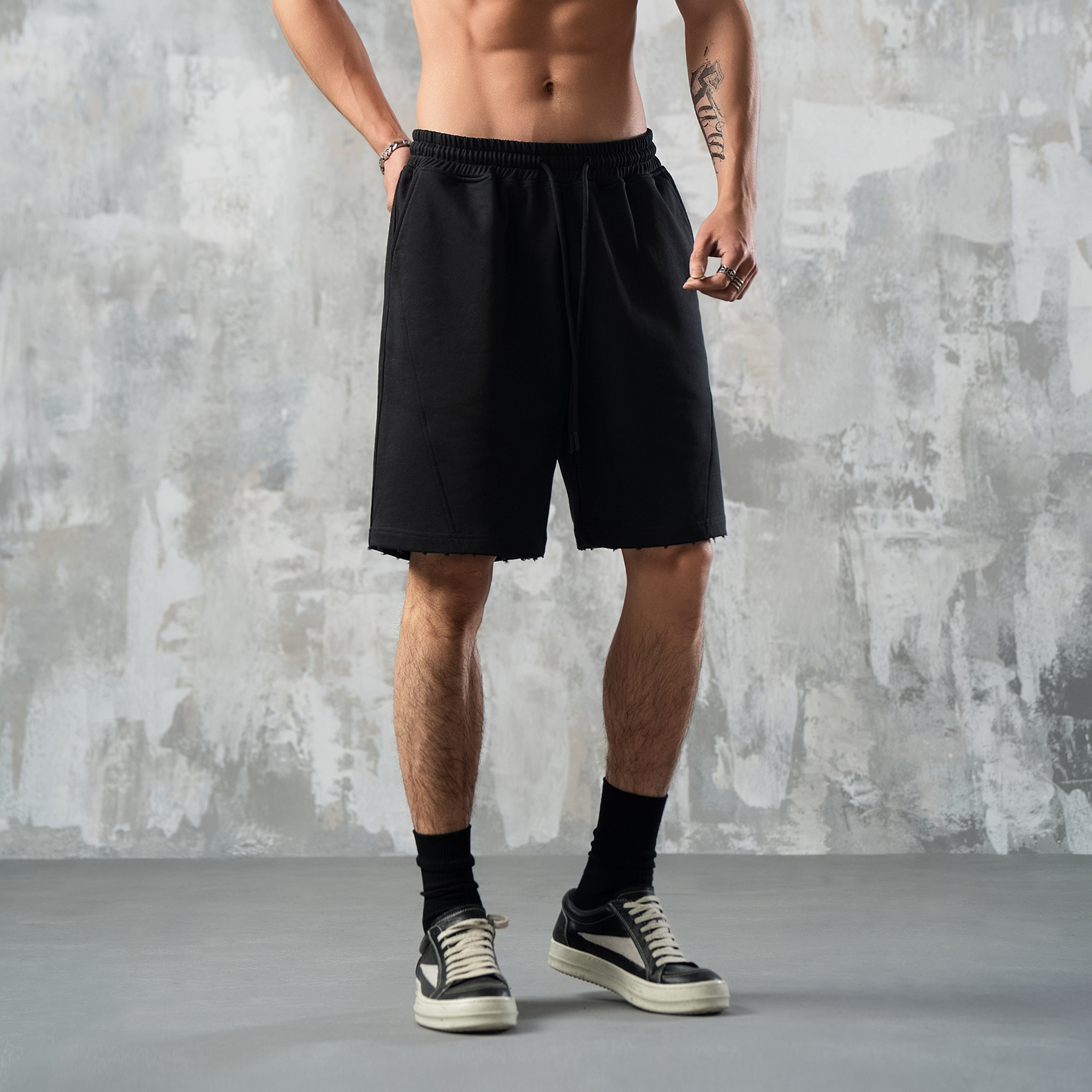 鹿家门【运动短裤盲盒】新款潮牌休闲健身中裤篮球大码三五分裤