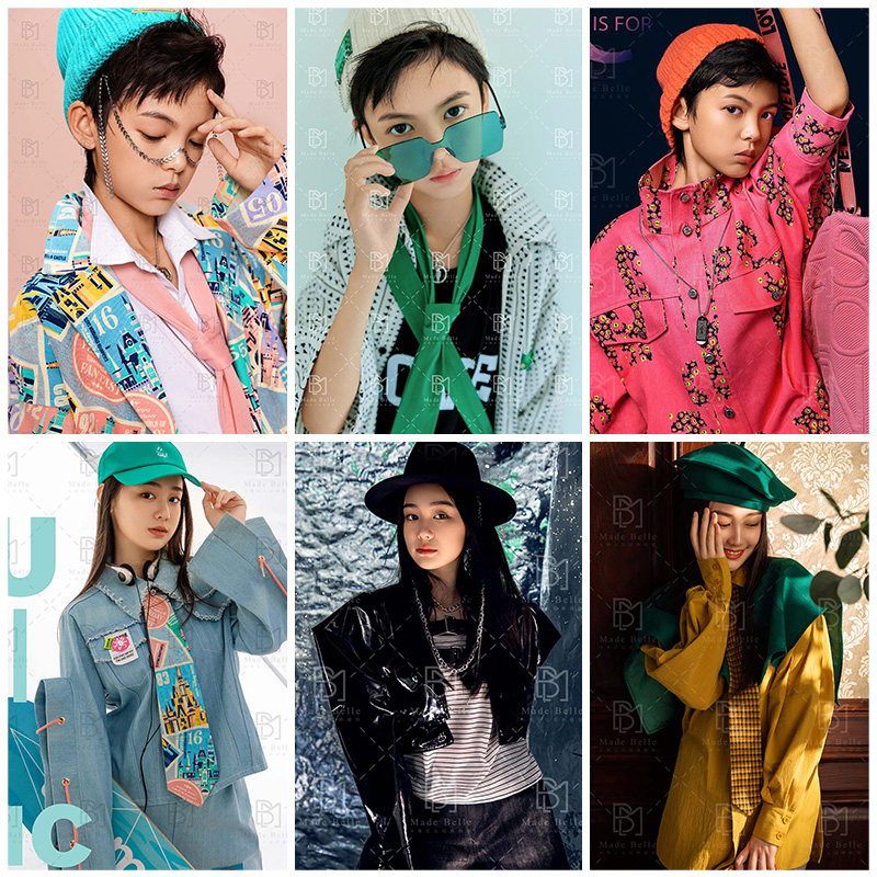 儿童摄影服装10岁-12岁男女大童拍照衣服演出服影楼写真艺术照