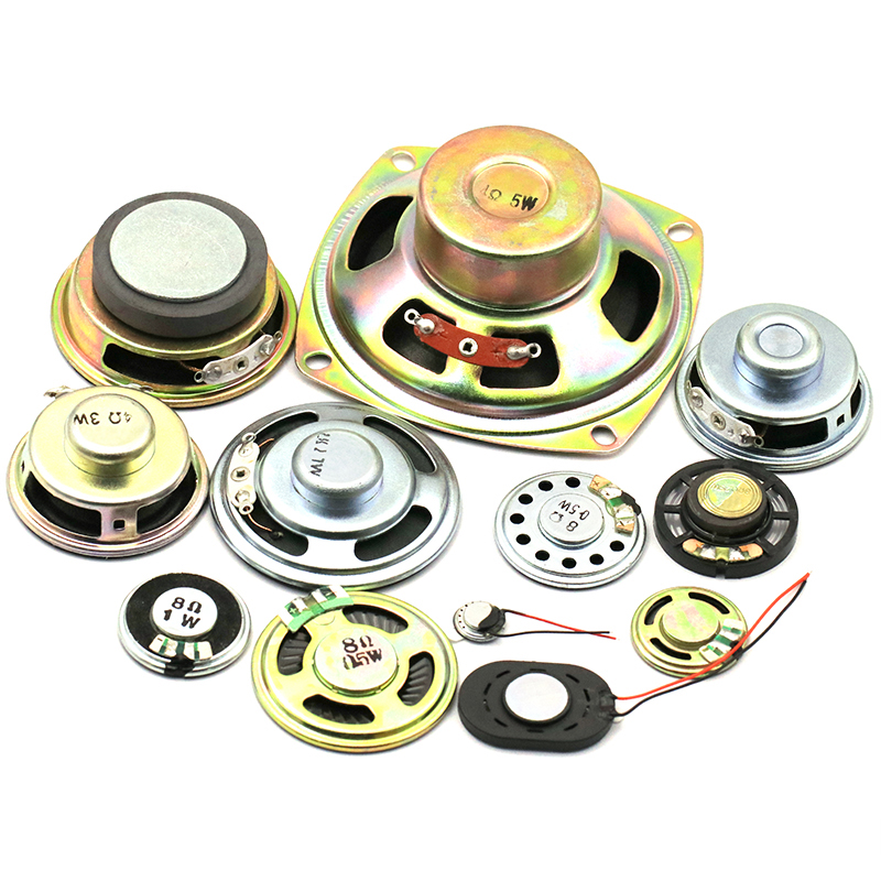 小喇叭扬声器diy 0.25 0.5 1 1.5 2 3 5W瓦4 8欧16R音箱音响配件