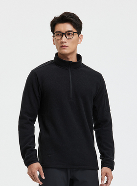 SANFO PLUS赤焰二代战术Polartec P100套头抓绒衣23298N