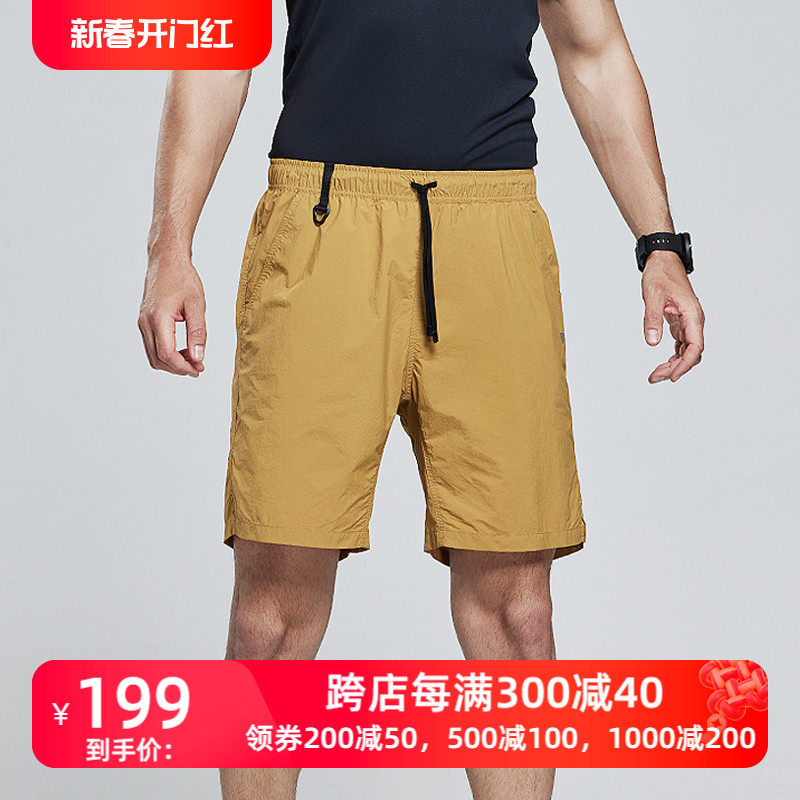 三夫锋芒冰雾轻量战术短裤夏季薄款休闲户外运动透气五分快干短裤