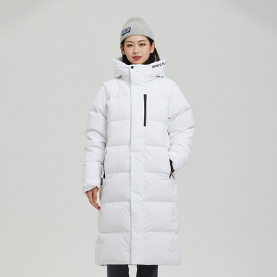 SANFO PLUS暗夜长款保暖Allied拒水鹅绒面包羽绒服19089