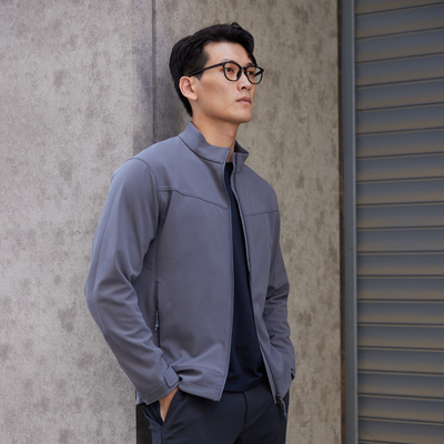 SANFOPLUS加绒软壳立领