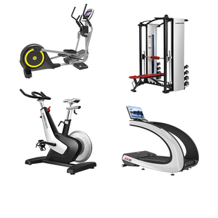 迈宝赫贵族系列家庭商务组合跑步机动感单车训练架椭圆机健身房
