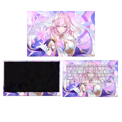 爱莉希雅笔记本贴纸电脑贴膜