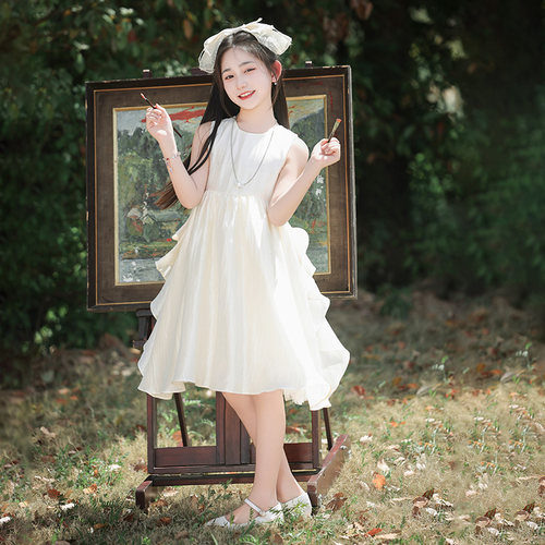 女童夏季洋气公主裙生日礼服